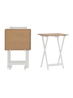 Marlowe Tray Table Set - Linon