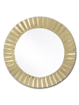 Currey & Company Carla Mirror - Gold