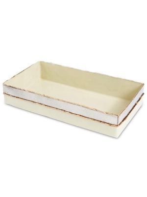 Julia Knight Cascade 9" Guest Towel Tray - 4 Available Colors