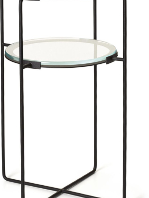 Jm Two Tier Side Table - Black