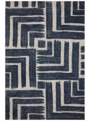 Loloi Rug Hagen Hag-05, Blue/white