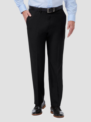 Haggar Men's Big & Tall Premium Comfort Classic Fit Flat Front Dress Pants