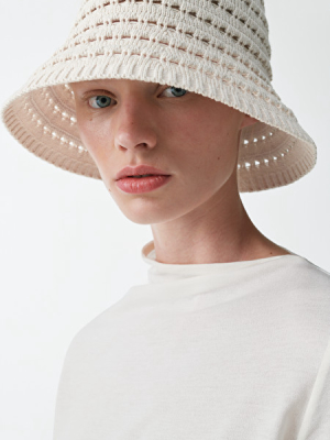 Knitted Cotton-silk Hat