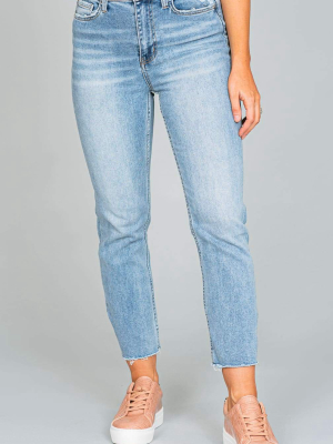 Leona Straight Leg Cropped Jeans