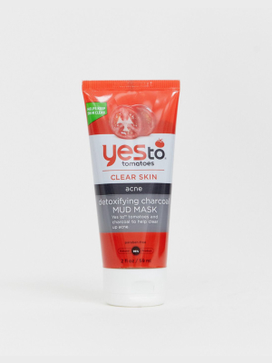 Yes To Detoxifying Charcoal Mud Mask For Acne 2oz