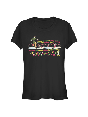 Junior's Elf Buddy's Journey To Nyc T-shirt