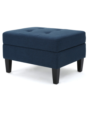 Zahra Storage Ottoman - Christopher Knight Home