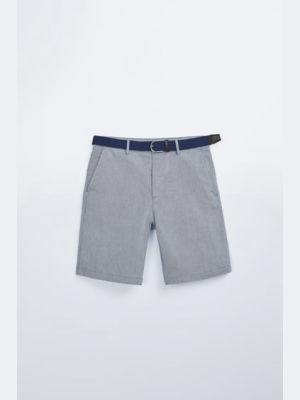 Oxford Textured Shorts