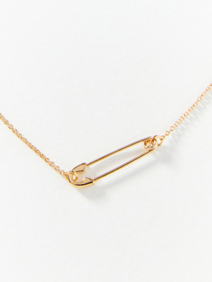 Safety Pin Necklace