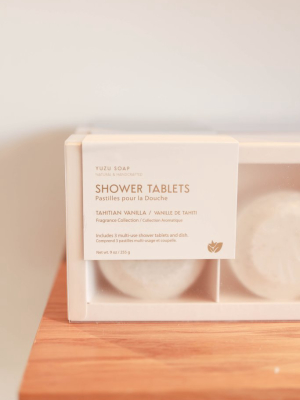 Tahitian Vanilla Shower Tablets