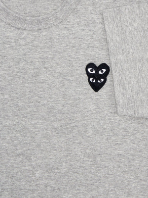 T-shirt With Small Double Hearts