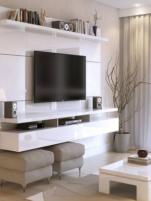 55" City Floating Entertainment Center - Manhattan Comfort