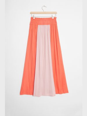 Vicenza Colorblocked Maxi Skirt