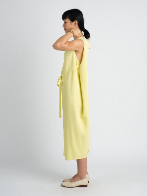 Sài Sleeveless Side Tie Dress