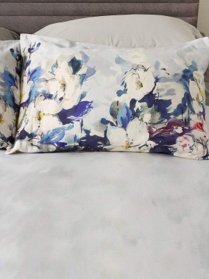 Bliss Oxford Pillowcases In Blue