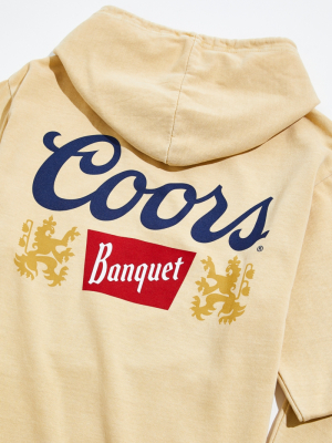 Coors Banquet Beer Logo Hoodie Sweatshirt