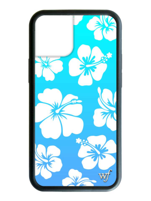 Blue Hibiscus Iphone 12 Mini Case