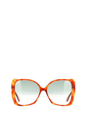 Gucci Eyewear Oversized Square Frame Sunglasses