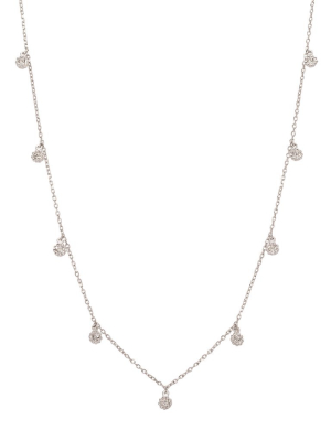 Vapor Necklace - White Gold