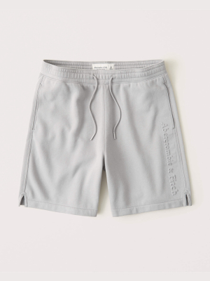 Embossed Logo Shorts