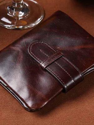 Pologize™ Retro Oil Wax Wallet