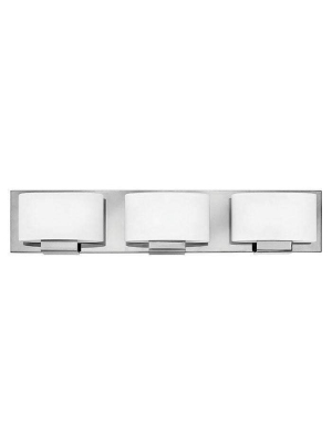 Bath Mila Bath Three Light Chrome