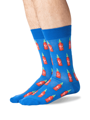 Men's Hot Sauce Crew Socks