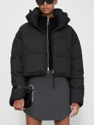 Contrasting Puffer Jacket