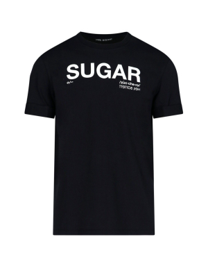 Neil Barrett Sugar Text Print T-shirt