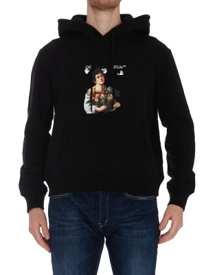 Off-white Caravaggio Boy Printed Hoodie