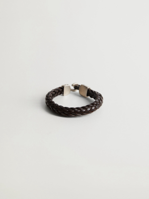 Leather Braided Bracelet