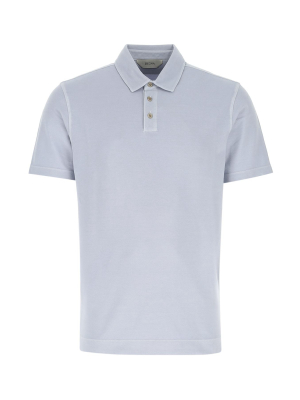 Z Zegna Plain Collar Polo Shirt