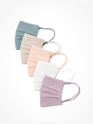 Aeo Linen Masks 5-pack