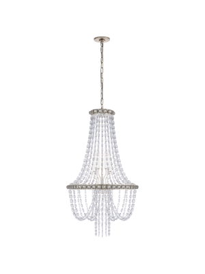 Navona Medium Basket Chandelier In Various Colors