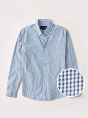 Super Slim Poplin Shirt