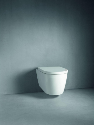 Duravit 002009 Me By Starck Elongated Closed-front Toilet Seat With Soft Close