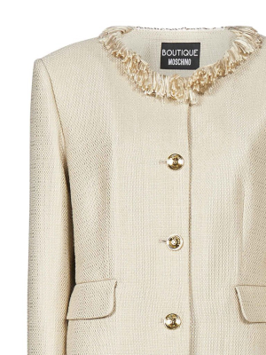 Boutique Moschino Collar-detailed Blazer