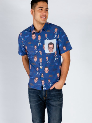The Tom Brady | Blue Hawaiian Shirt