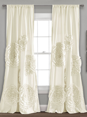 Serena Window Curtain (84"x54") - Lush Décor