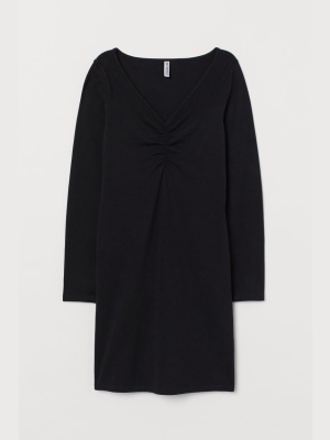 V-neck Dress