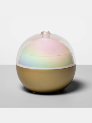 300ml Color-changing Oil Diffuser White/gold - Opalhouse™