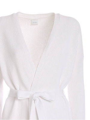 Max Mara Cavallo Tie Belt Cardigan