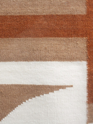 Luna Mod Wool Rug - Ochre