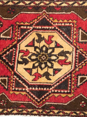 Vintage Turkish Rug 3'9"x5'6"