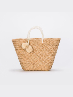 St. Tropez Straw Tote | Kayu