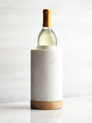 Wood Marble Wine Cooler