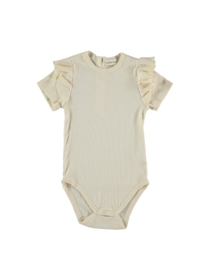 Organic Ribbed Baby Bodysuit