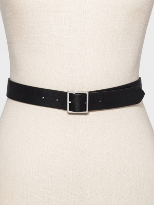 Women's Pilgrim Reversible Square Buckle Belt - Universal Thread™