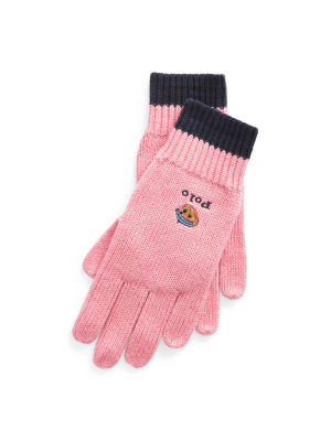 Polo Bear Cotton Gloves