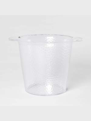 176oz Plastic Textured Ice Bucket - Threshold™